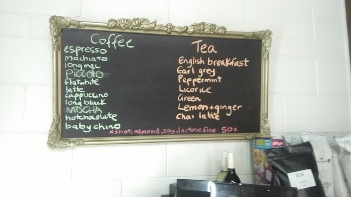 La Botiga Menu 1