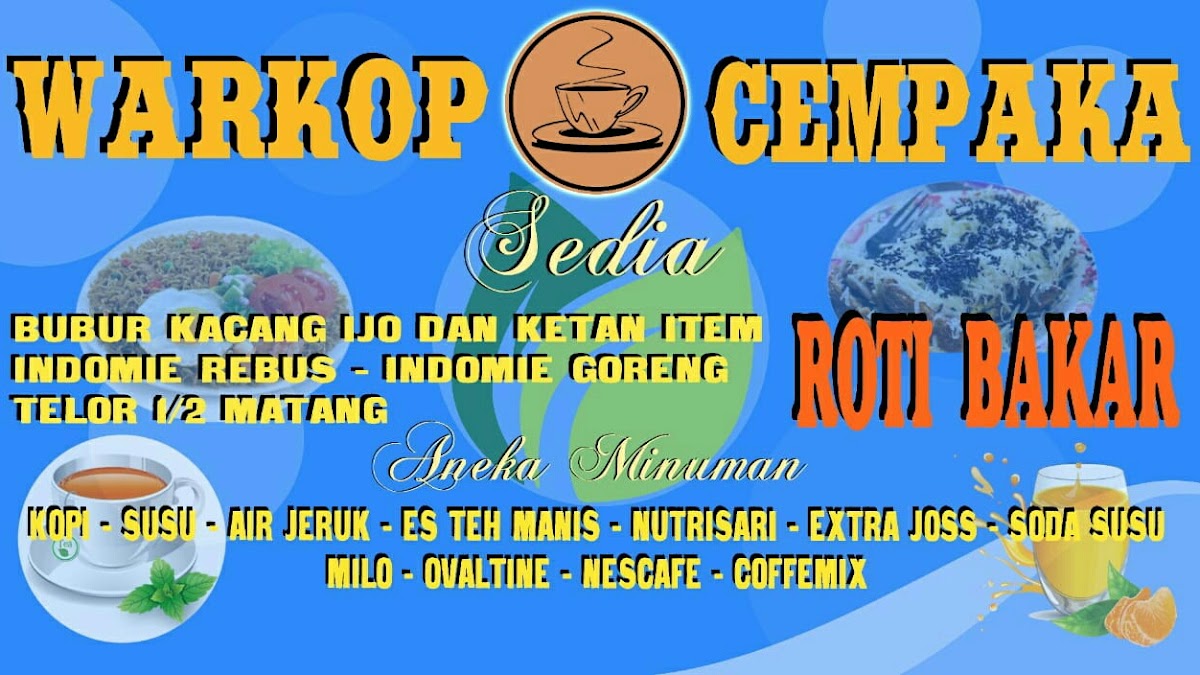 Warkop Cempaka Menu 3