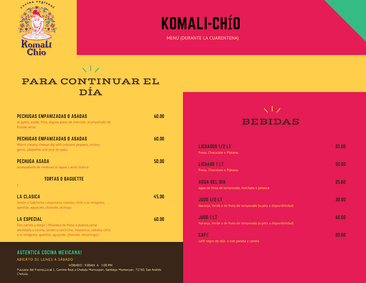 Komali Menu 2