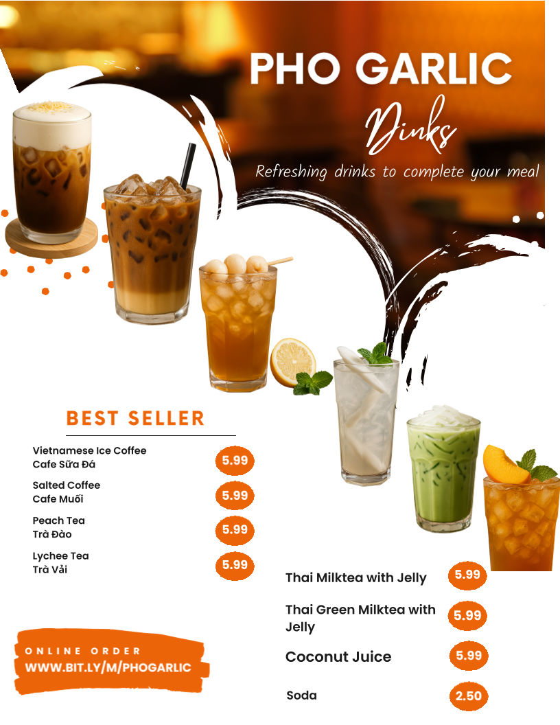 Pho Garlic Menu 8