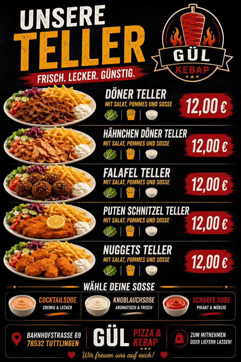 Gül Pizza & Kebap Menu 2