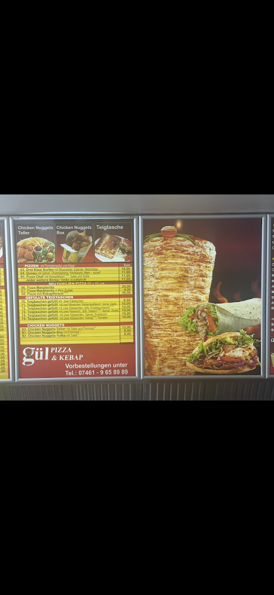Gül Pizza & Kebap Menu 6