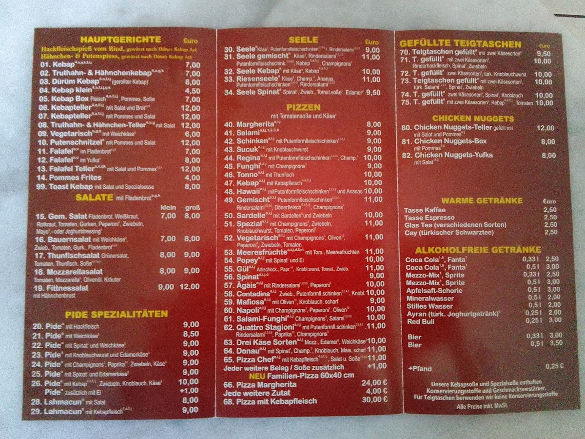 Gül Pizza & Kebap Menu 8