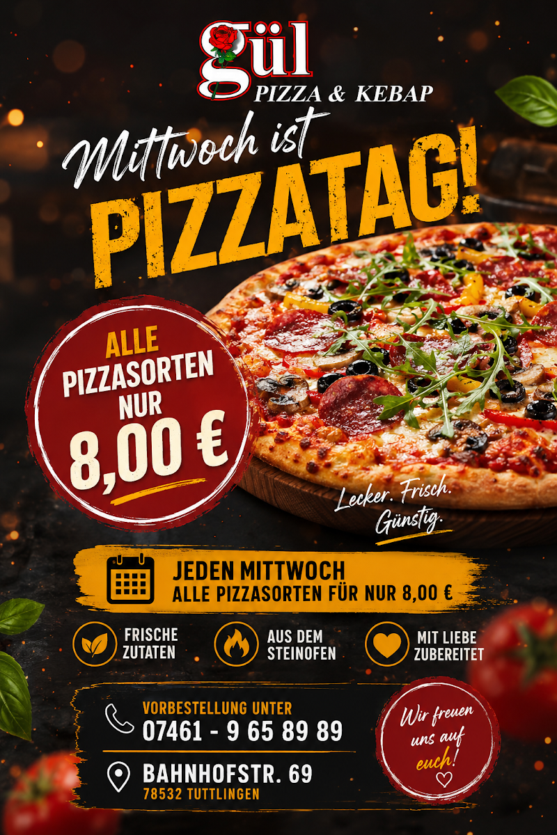 Gül Pizza & Kebap Menu 9