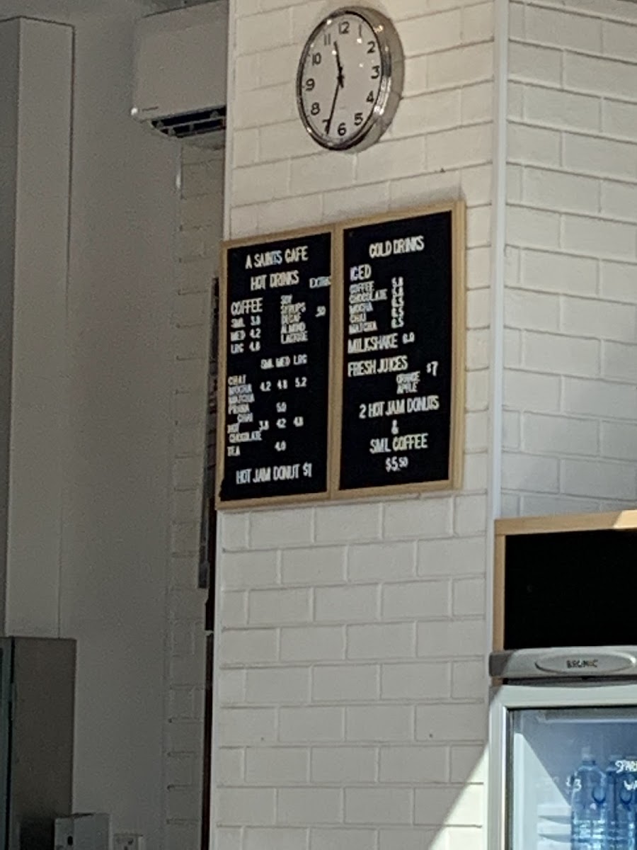 St.Acai Cafe Menu 2