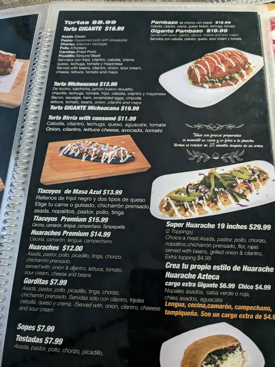 Crazy Quesadilla Mexican restaurant Menu 10