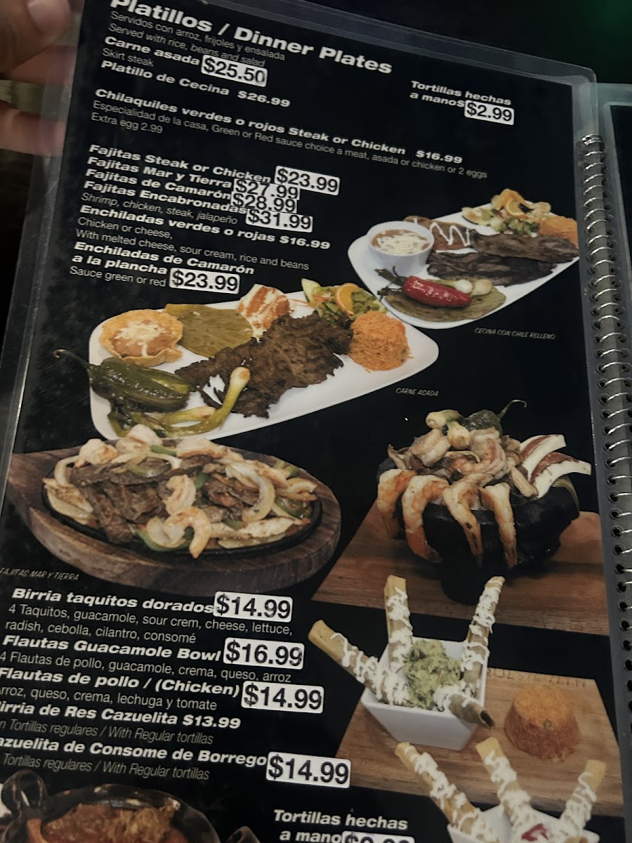 Crazy Quesadilla Mexican restaurant Menu 9