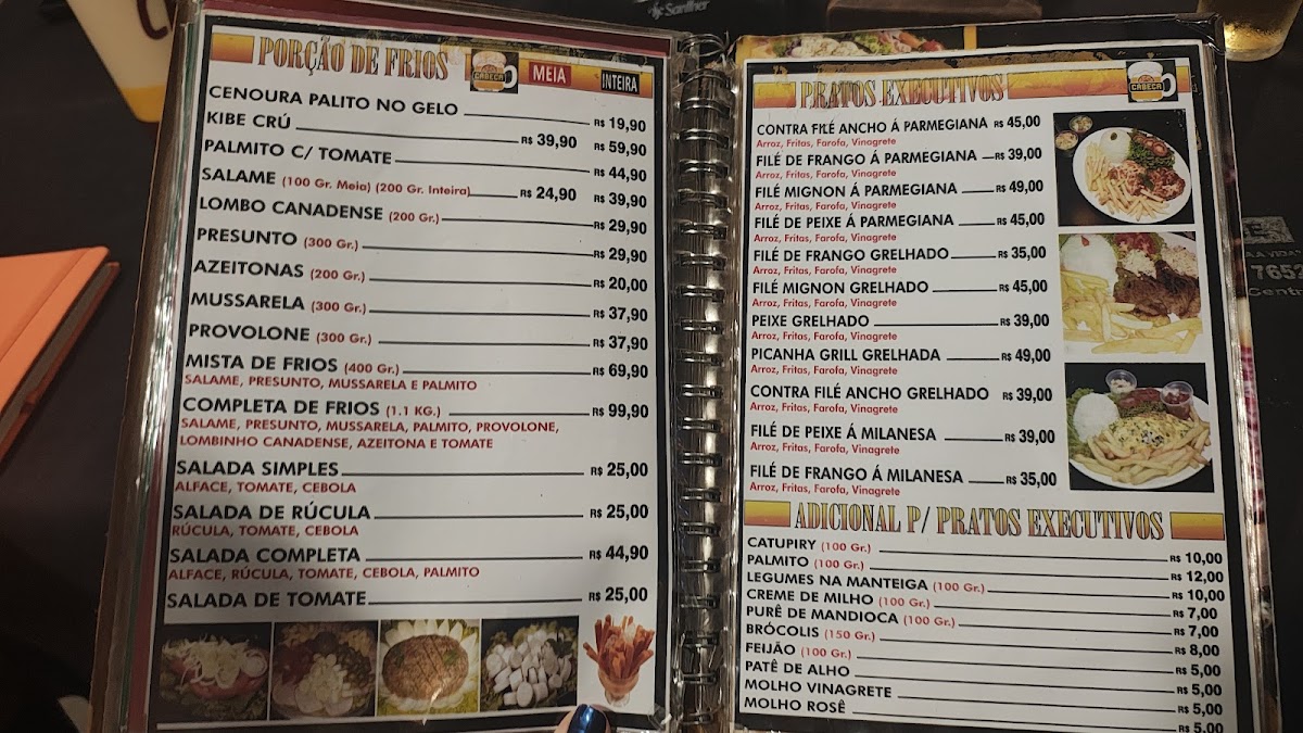 Bar do Cabeça Choperia e Pizzaria Menu 6