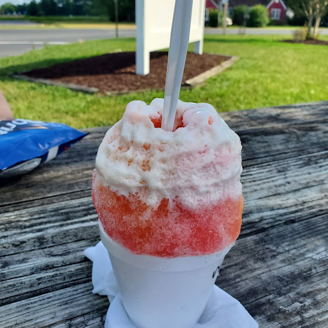 Sunrise Orange and Strawberry with Marshmallow