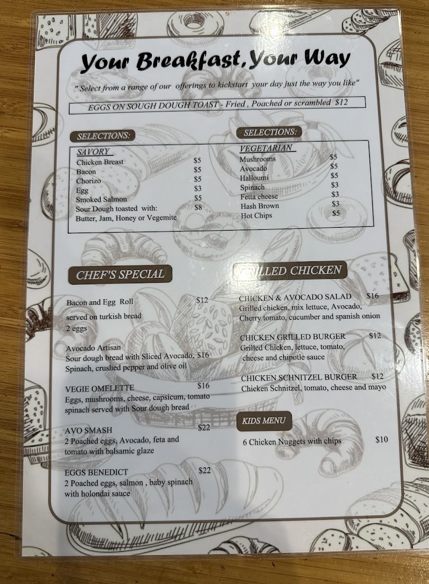 Pete's Artisan Bread and Cafe Menu 2