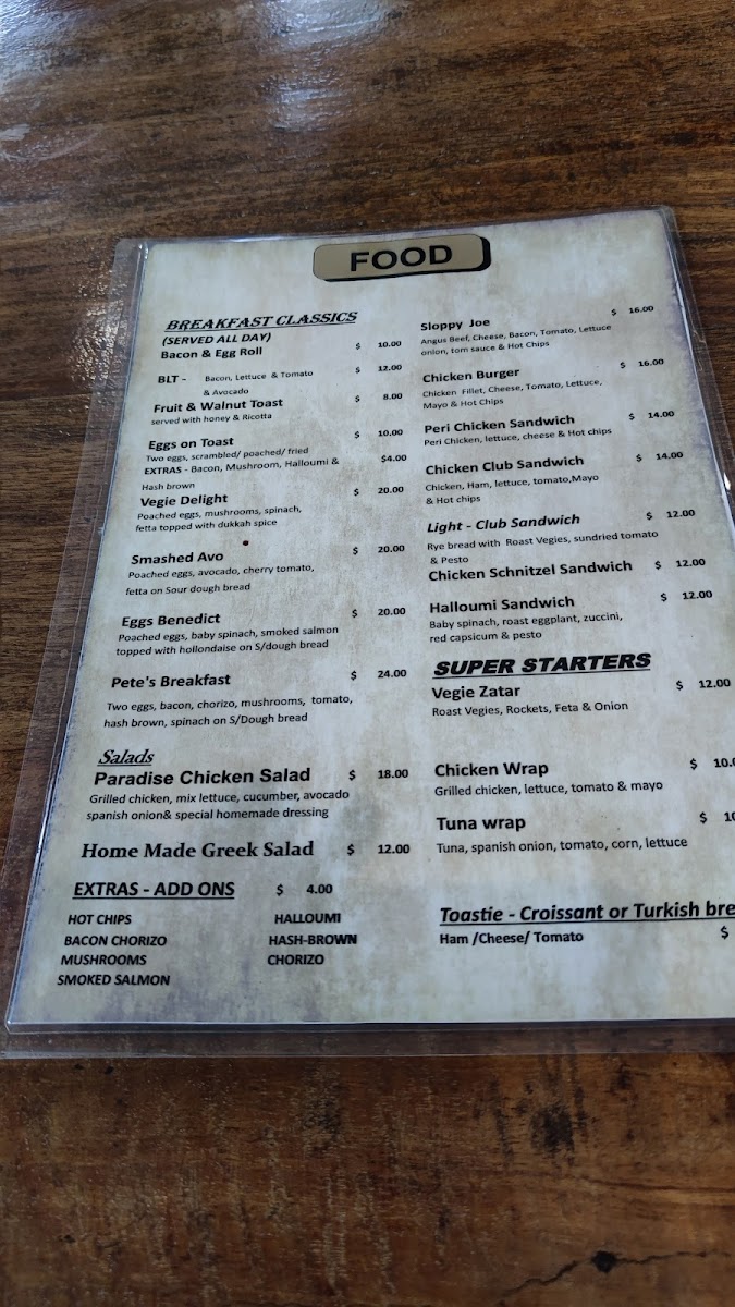 Pete's Artisan Bread and Cafe Menu 3