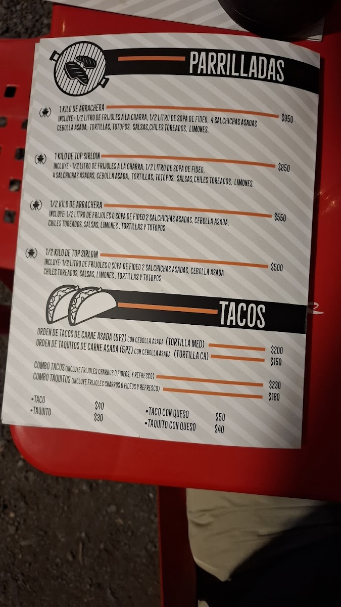 La Lumbrita Norteña Menu 5