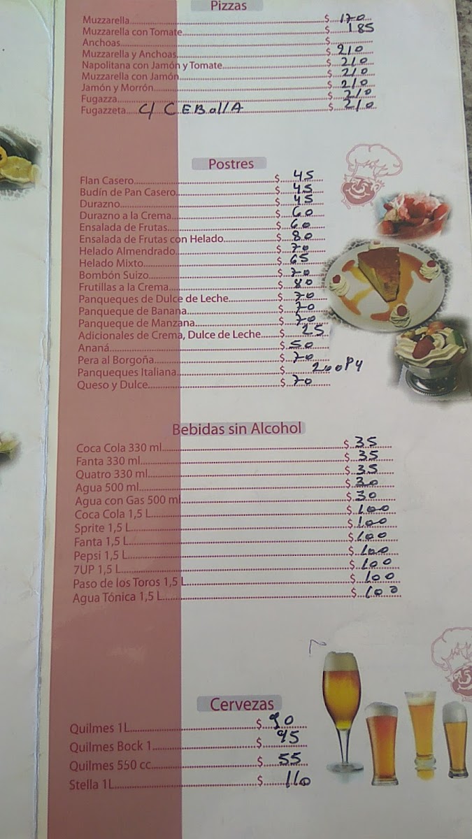 FINCA Las Marias Menu 5