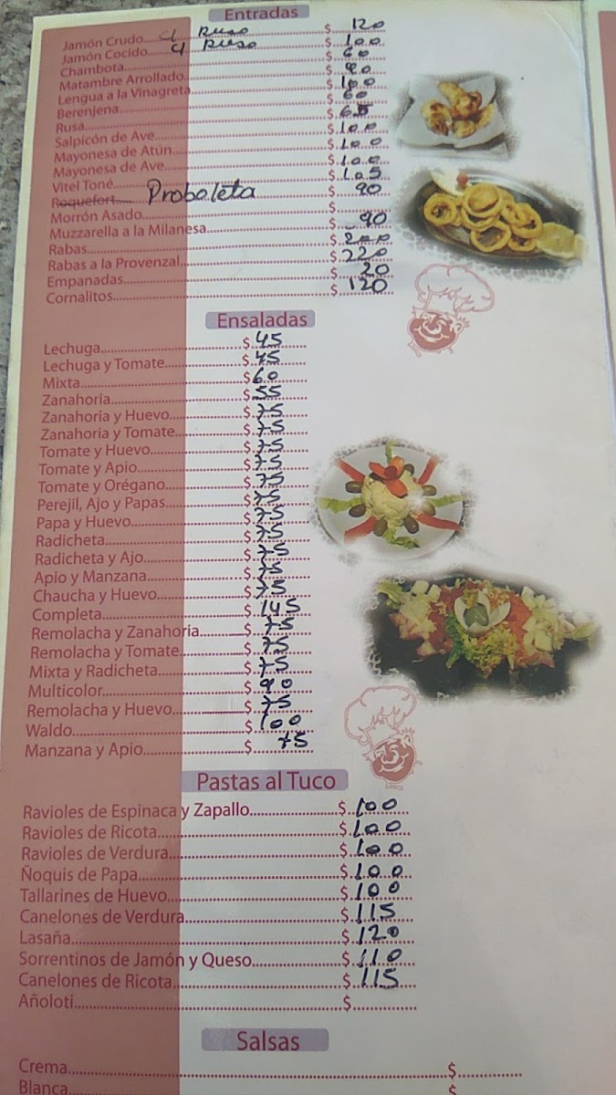 FINCA Las Marias Menu 6