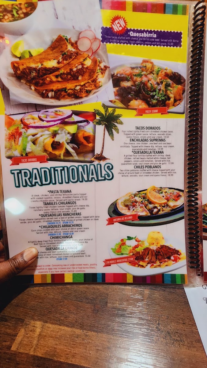 Las Palmas Menu 3