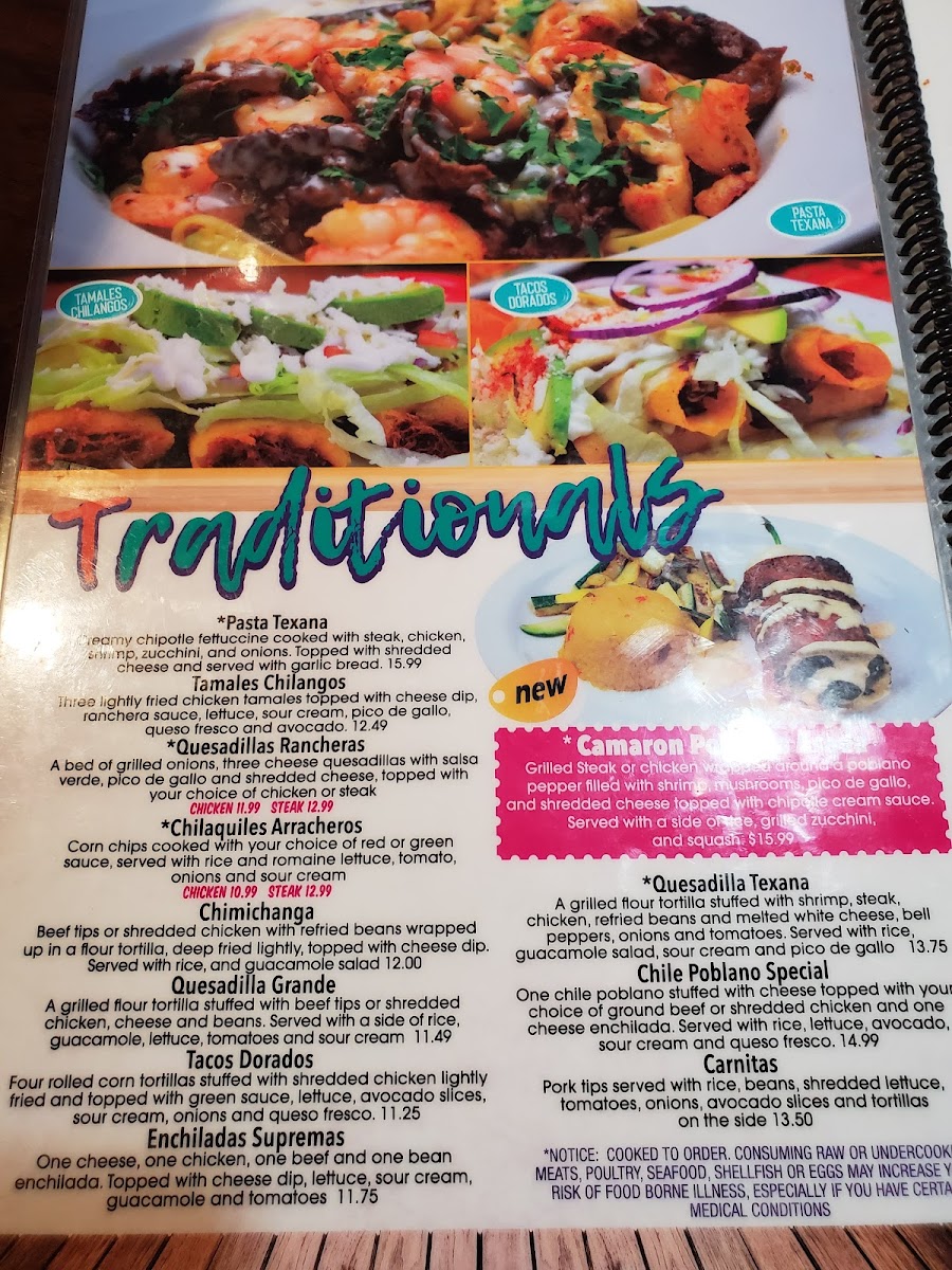 Las Palmas Menu 8