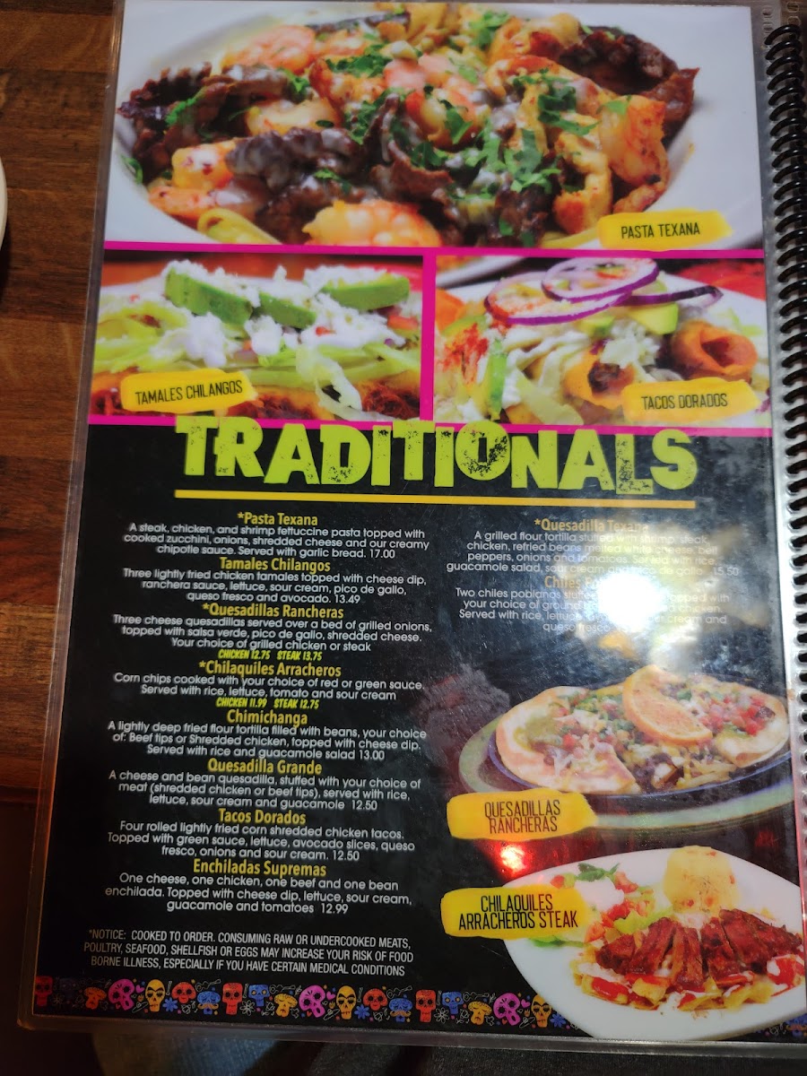 Las Palmas Menu 9