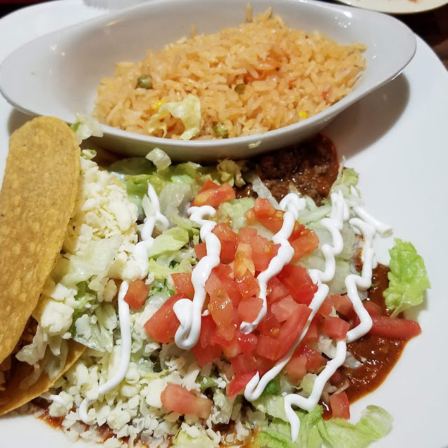 Combo 1 2 Enchiladas Taco & Rice