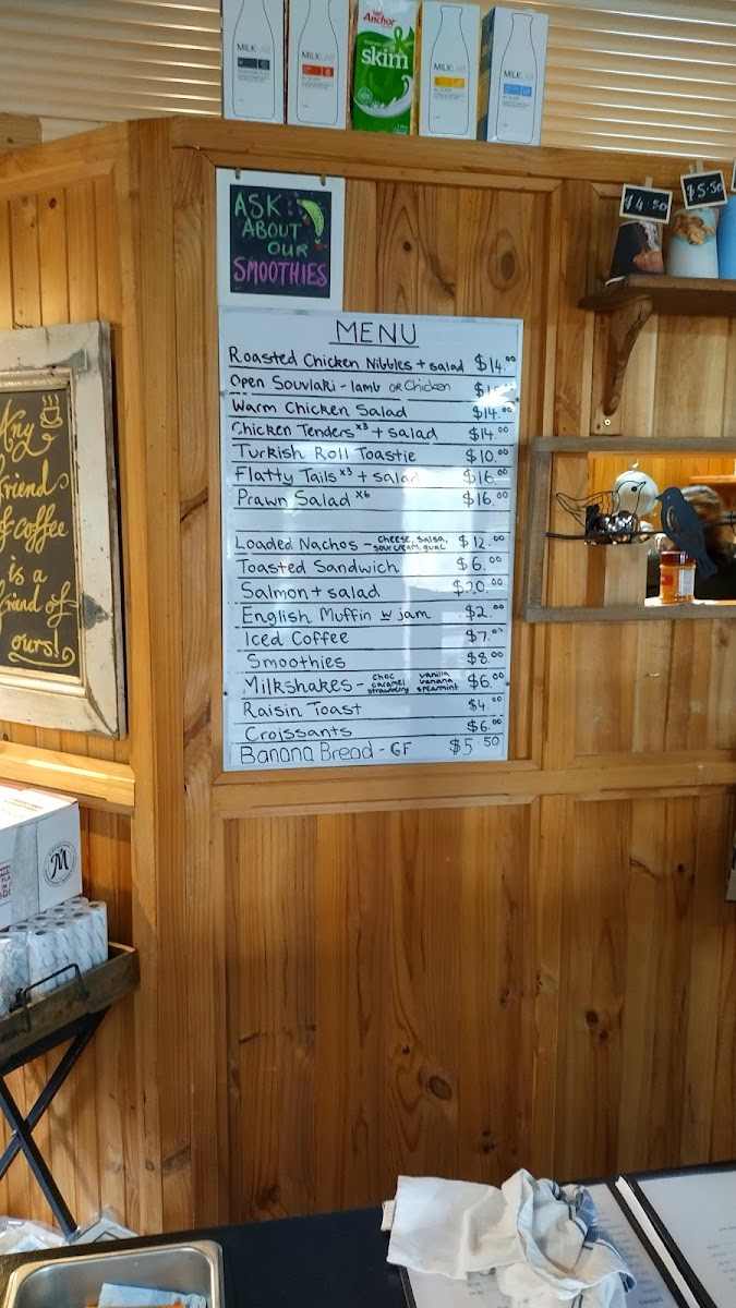Fresh Air Cafe Menu 2