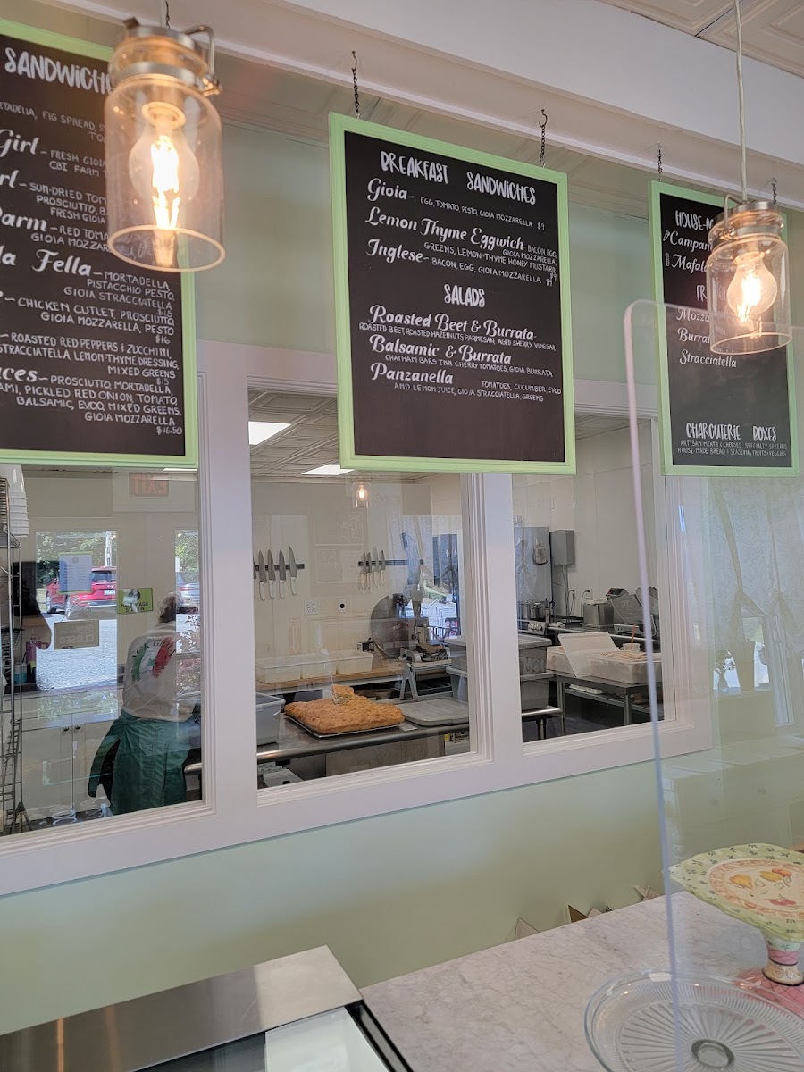 ACK Gioia Menu 9