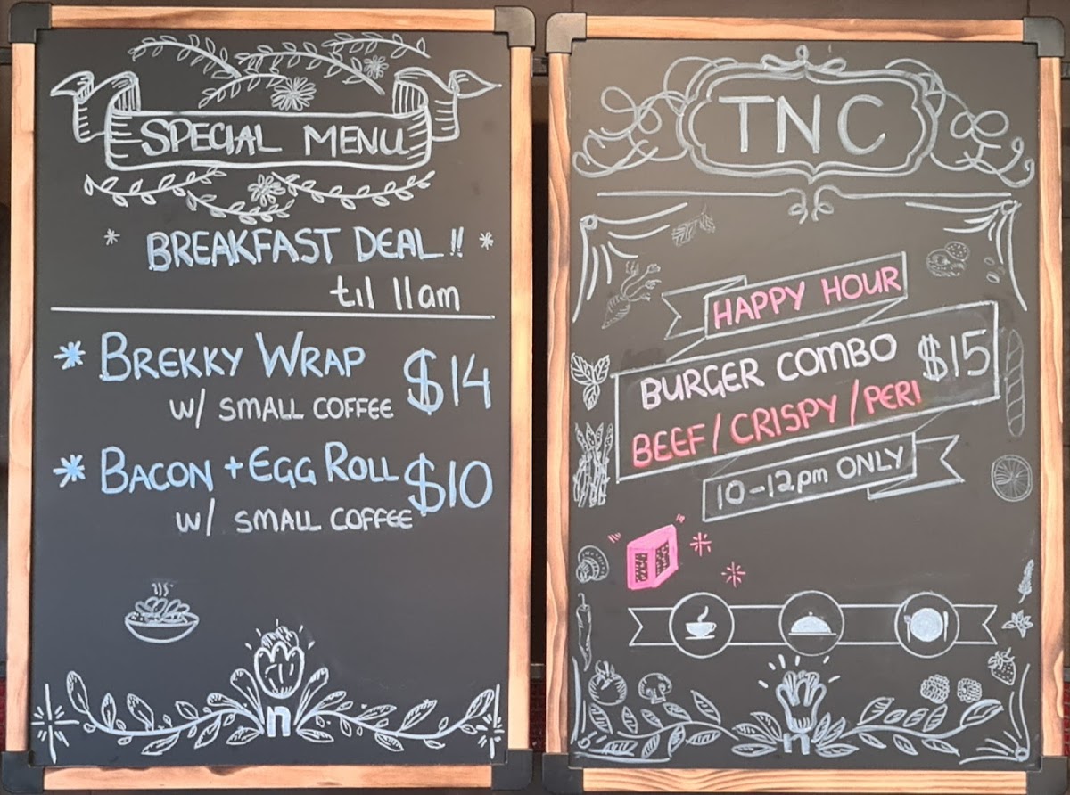 The Newington Cafe & Catering Menu 3