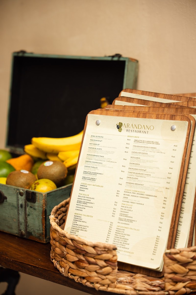 ARÁNDANO RESTAURANT Menu 4