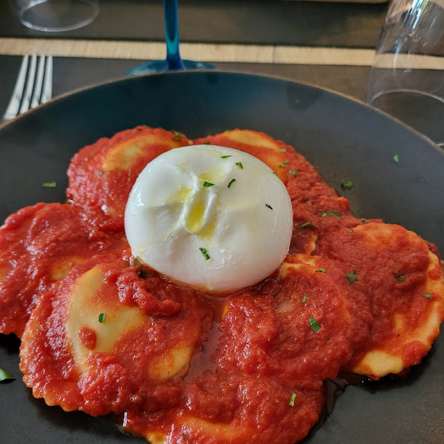 Raviole À la Burrata Crémeuse