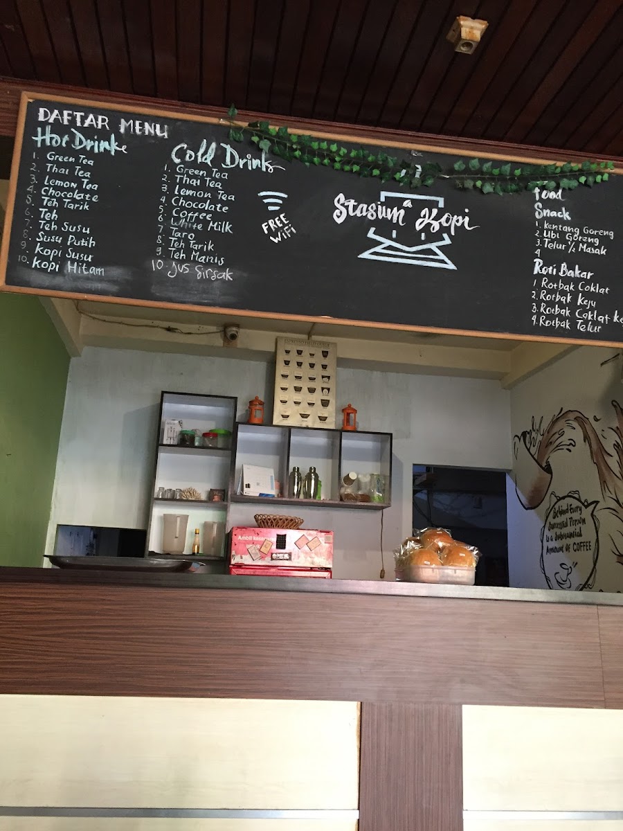 Stasiun Kopi Menu 1