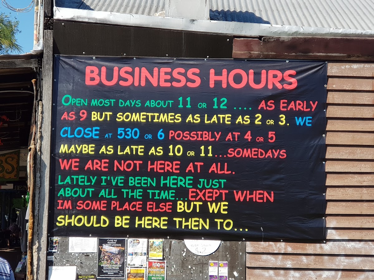 Nimbin Oasis Music Hub & Cafe Menu 2