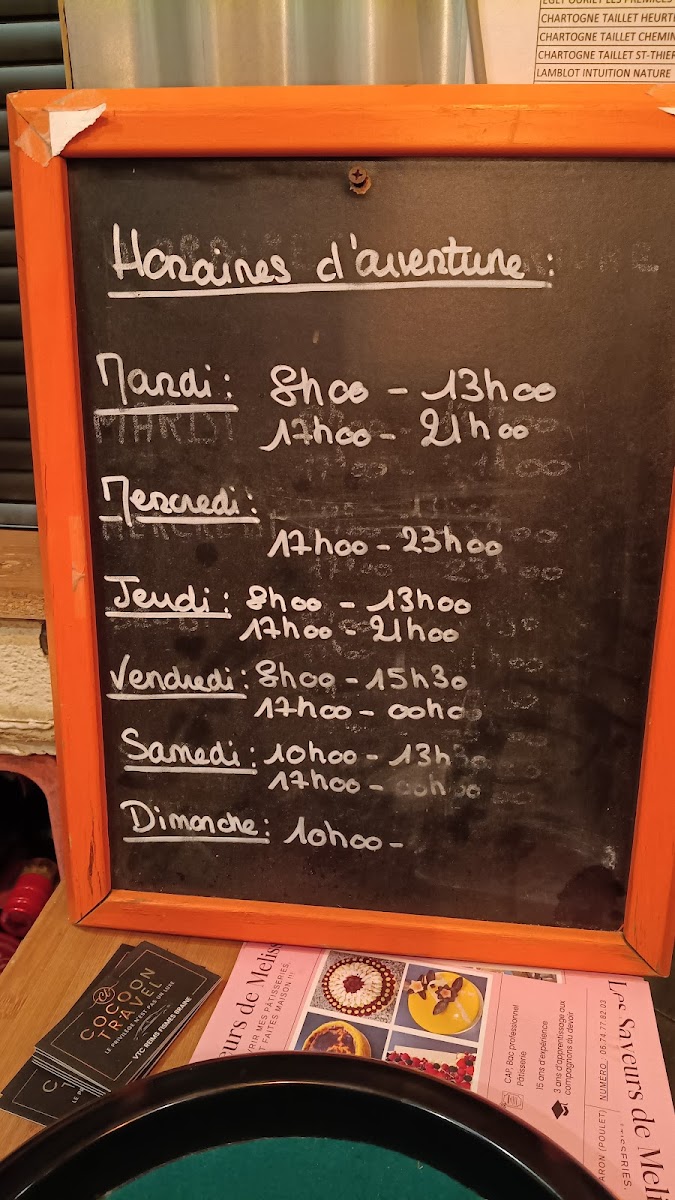 L' Epicurien Menu 2