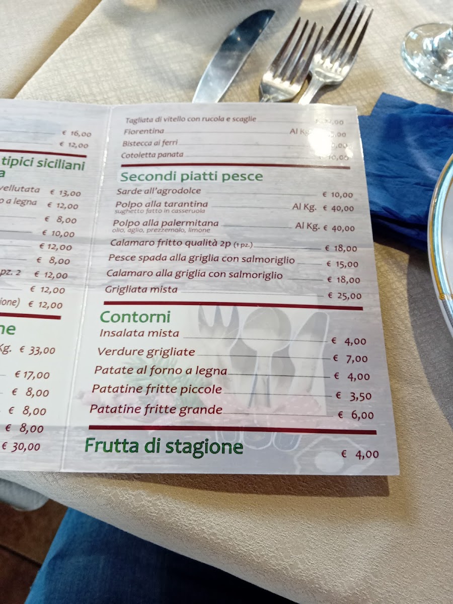 Casale Firriato Menu 4