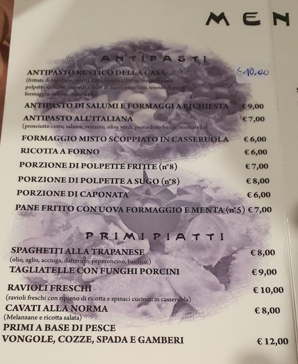 Casale Firriato Menu 5