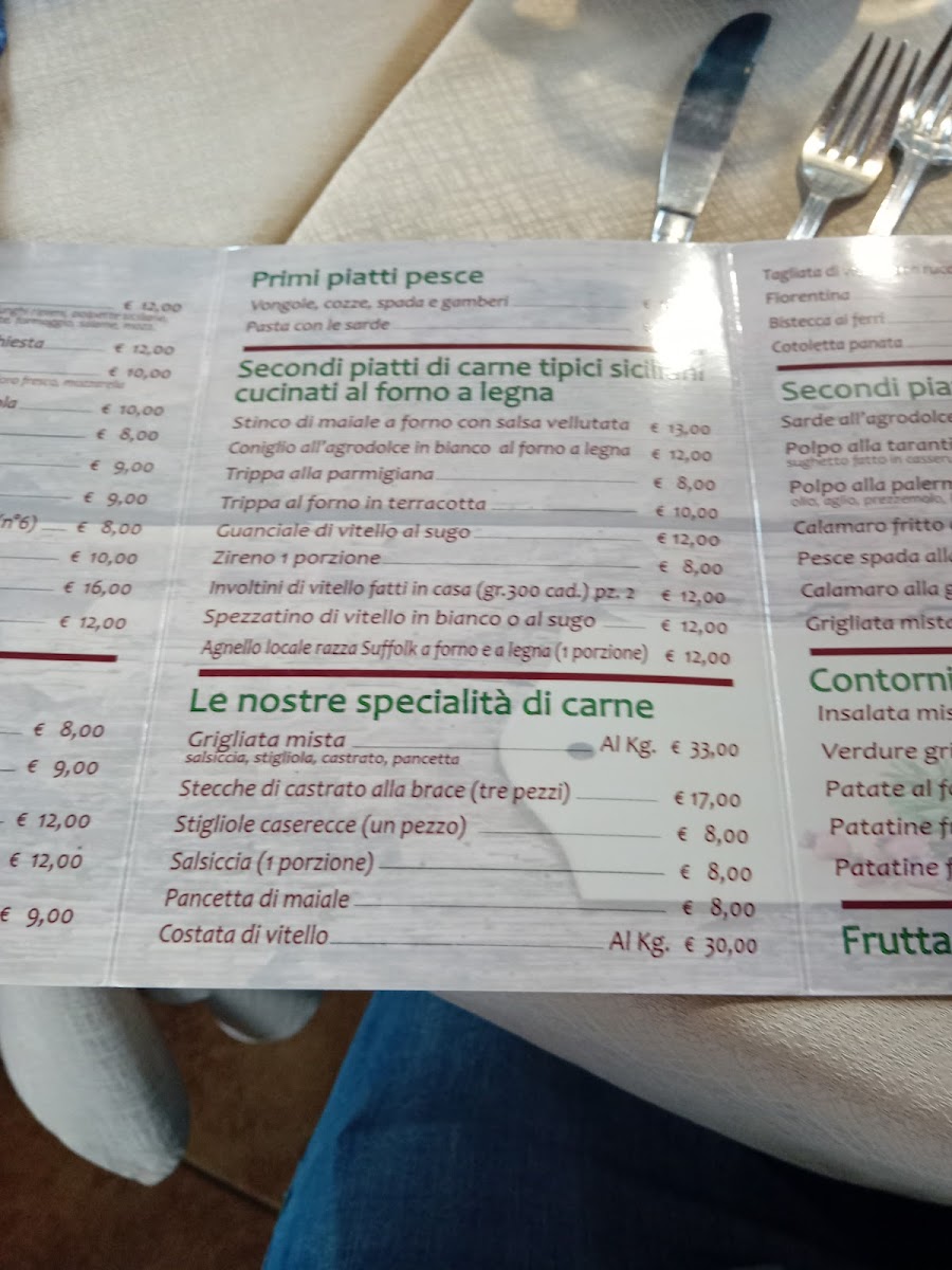 Casale Firriato Menu 6