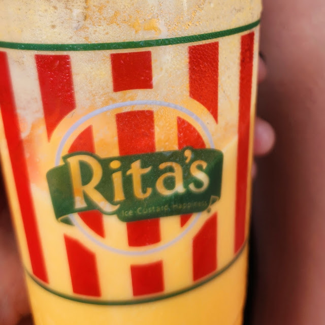 Orange Misto with Vanilla Custard