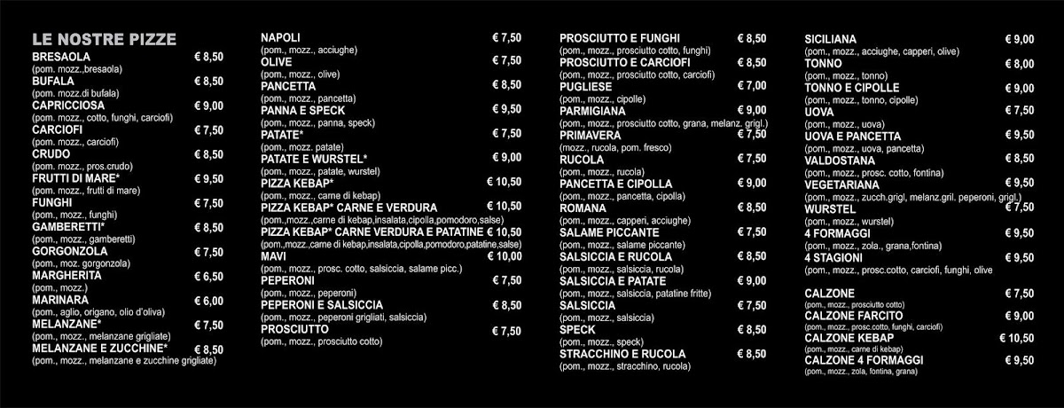 Da Sero 2 Pizza Grill Kebap Menu 2