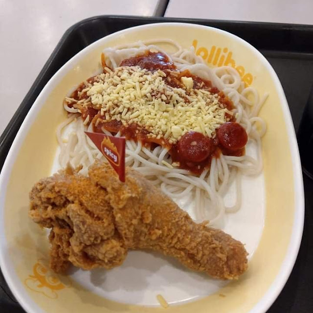 Jolly Spaghetti and Chicken Joy