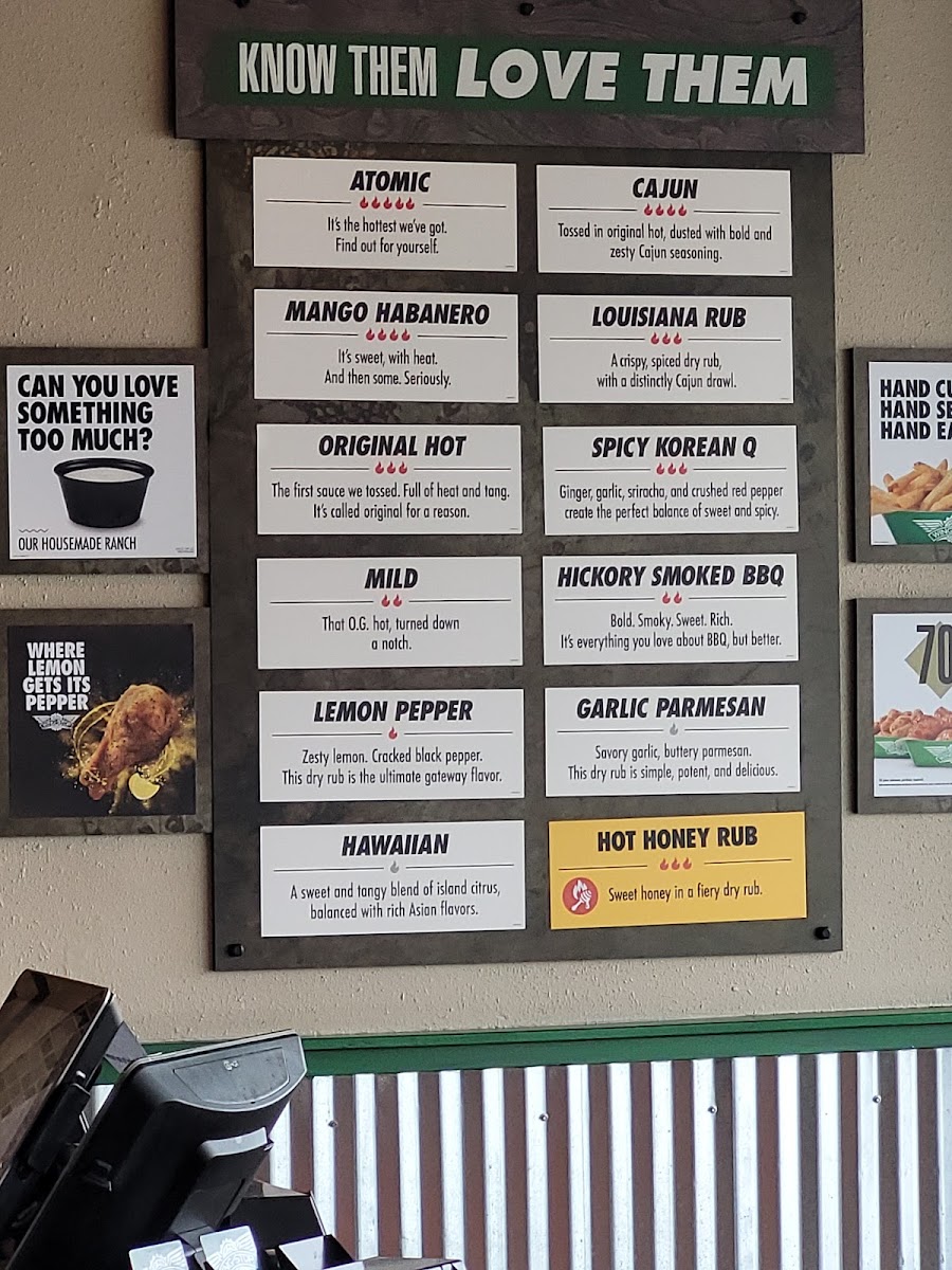 Wingstop Menu 2