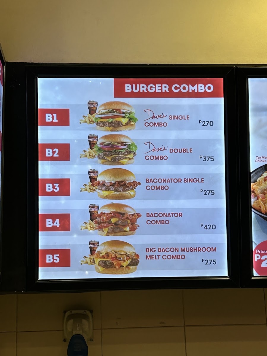 Wendy's Menu 10