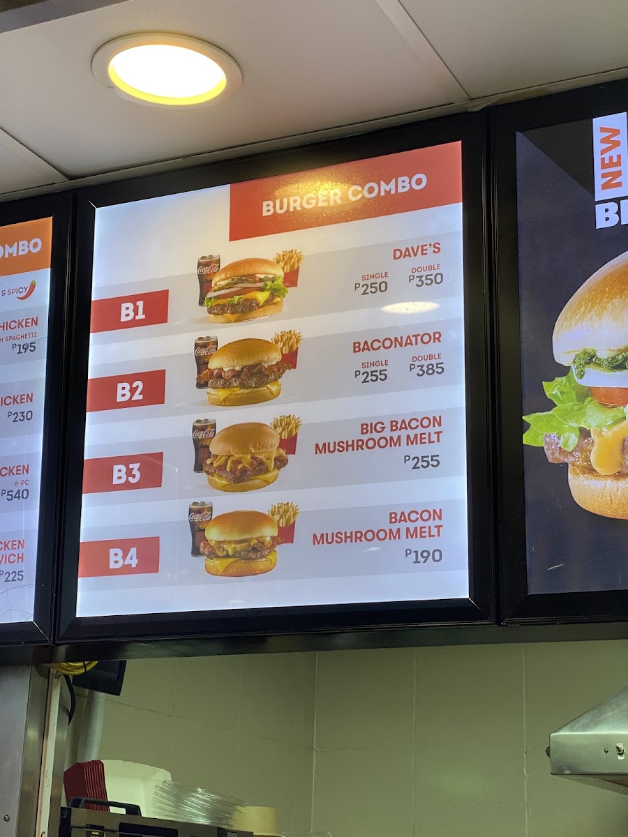 Wendy's Menu 6