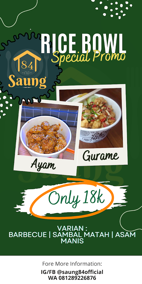 RM & Cafe Saung84 Menu 6