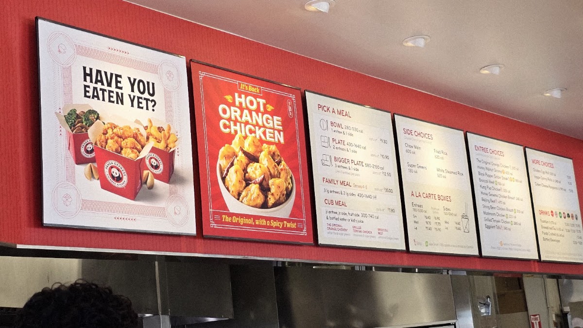 Panda Express Menu 2