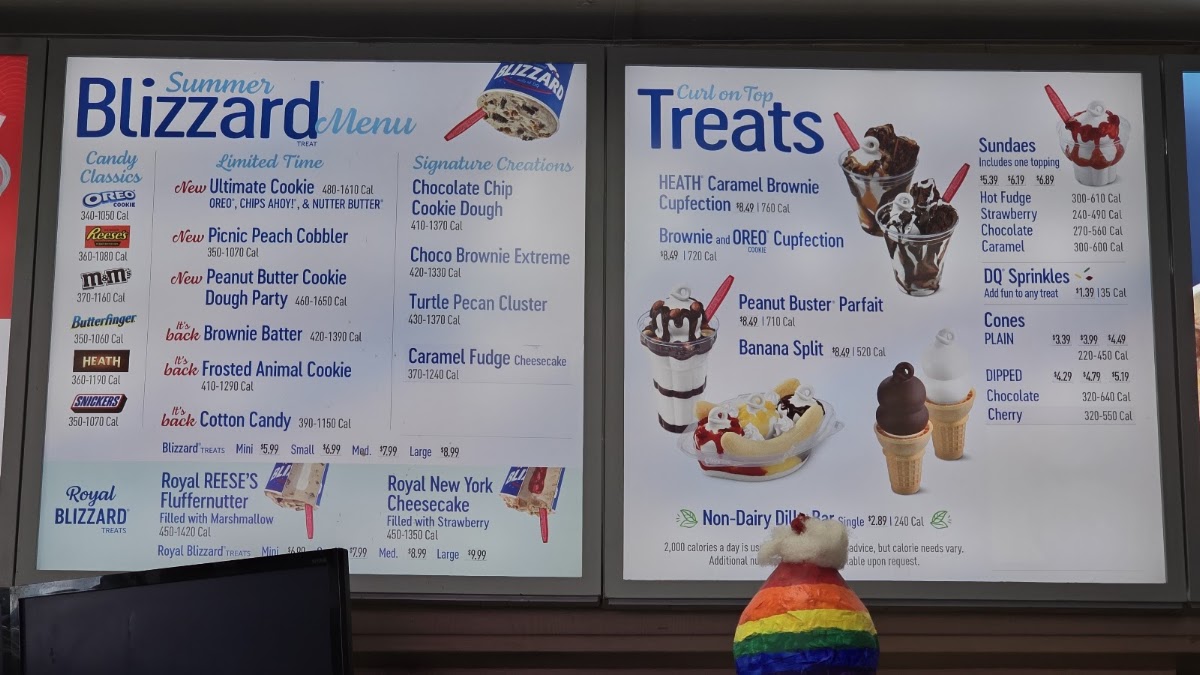 Dairy Queen Grill & Chill Menu 1