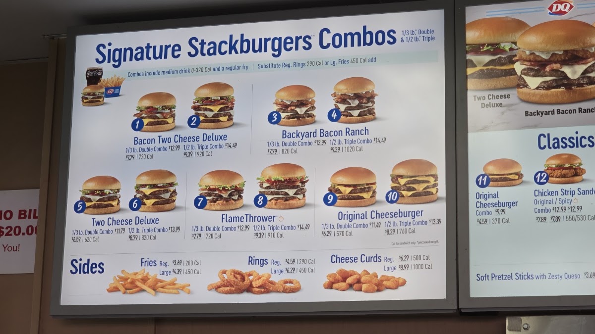 Dairy Queen Grill & Chill Menu 2