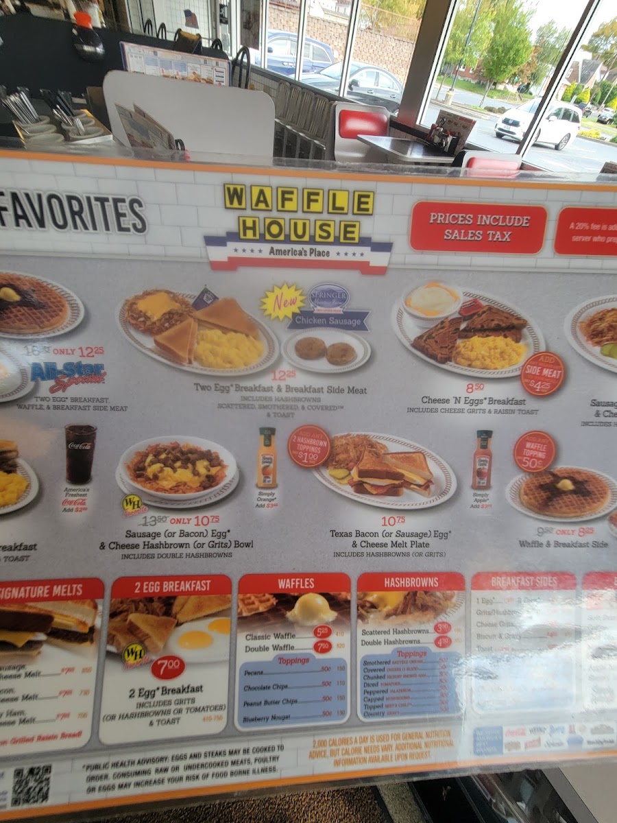 Waffle House Menu 5