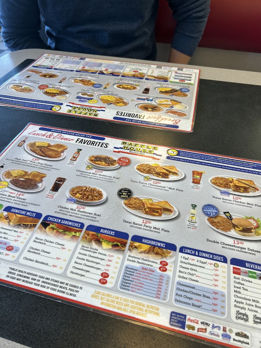 Waffle House Menu 6
