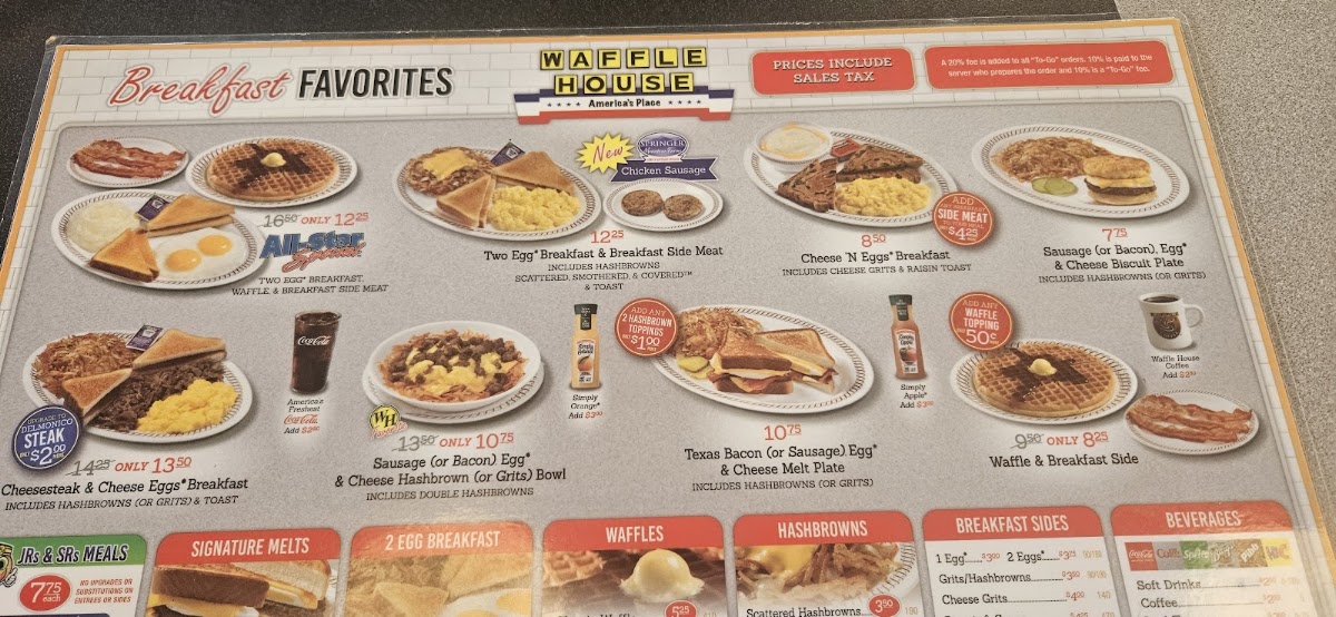 Waffle House Menu 8