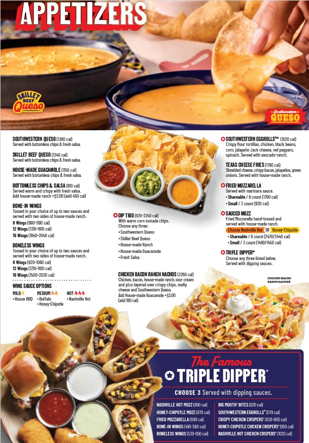 Chili's Grill & Bar Menu 4