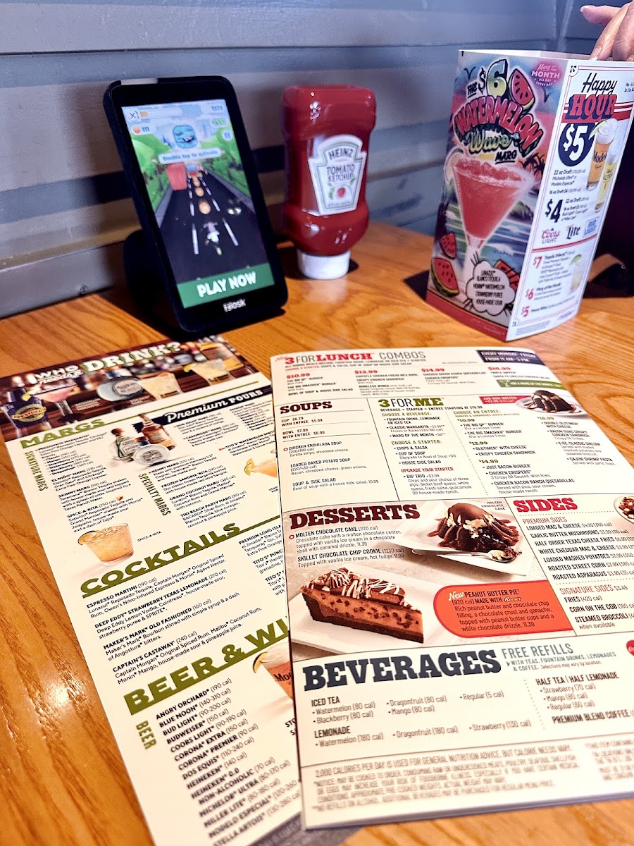 Chili's Grill & Bar Menu 7