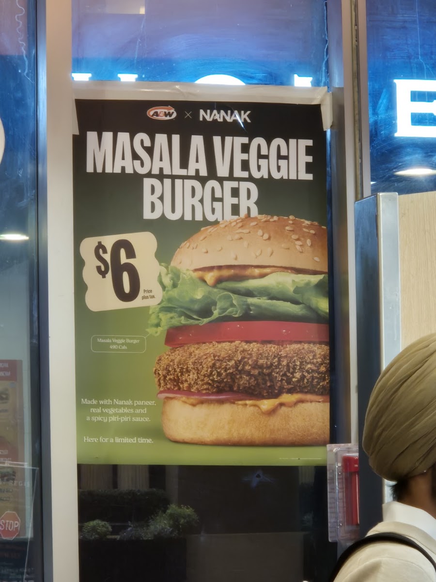 A&W Canada Menu 1