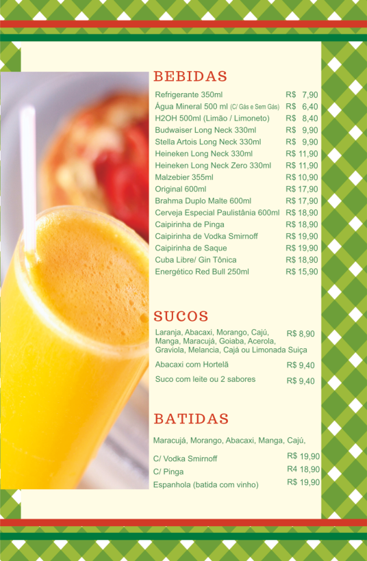Casa da Pizza Menu 2